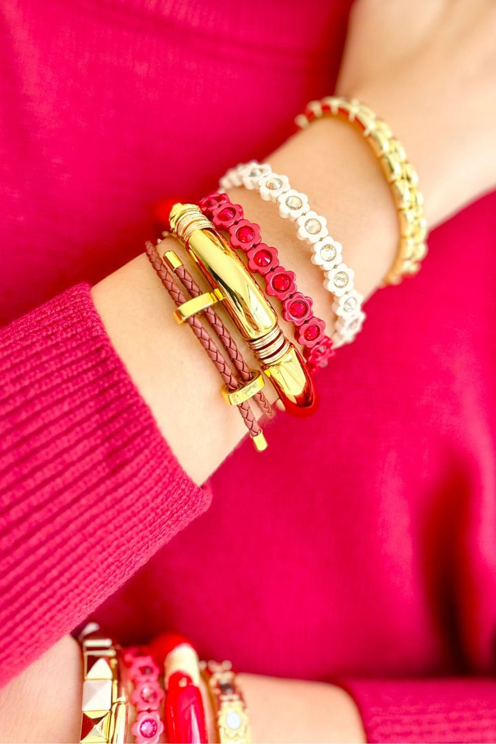 CHOCOLATE ROPE BRACELET