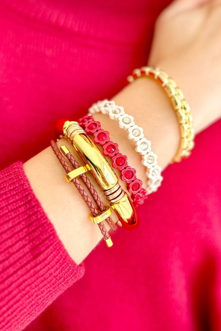 CHOCOLATE ROPE BRACELET