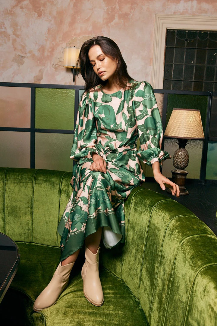 Paris Dress - Jaguar Jungle