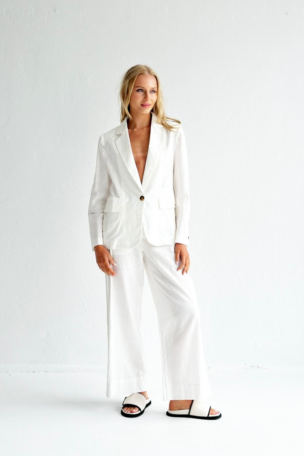 Portofino Pants | White