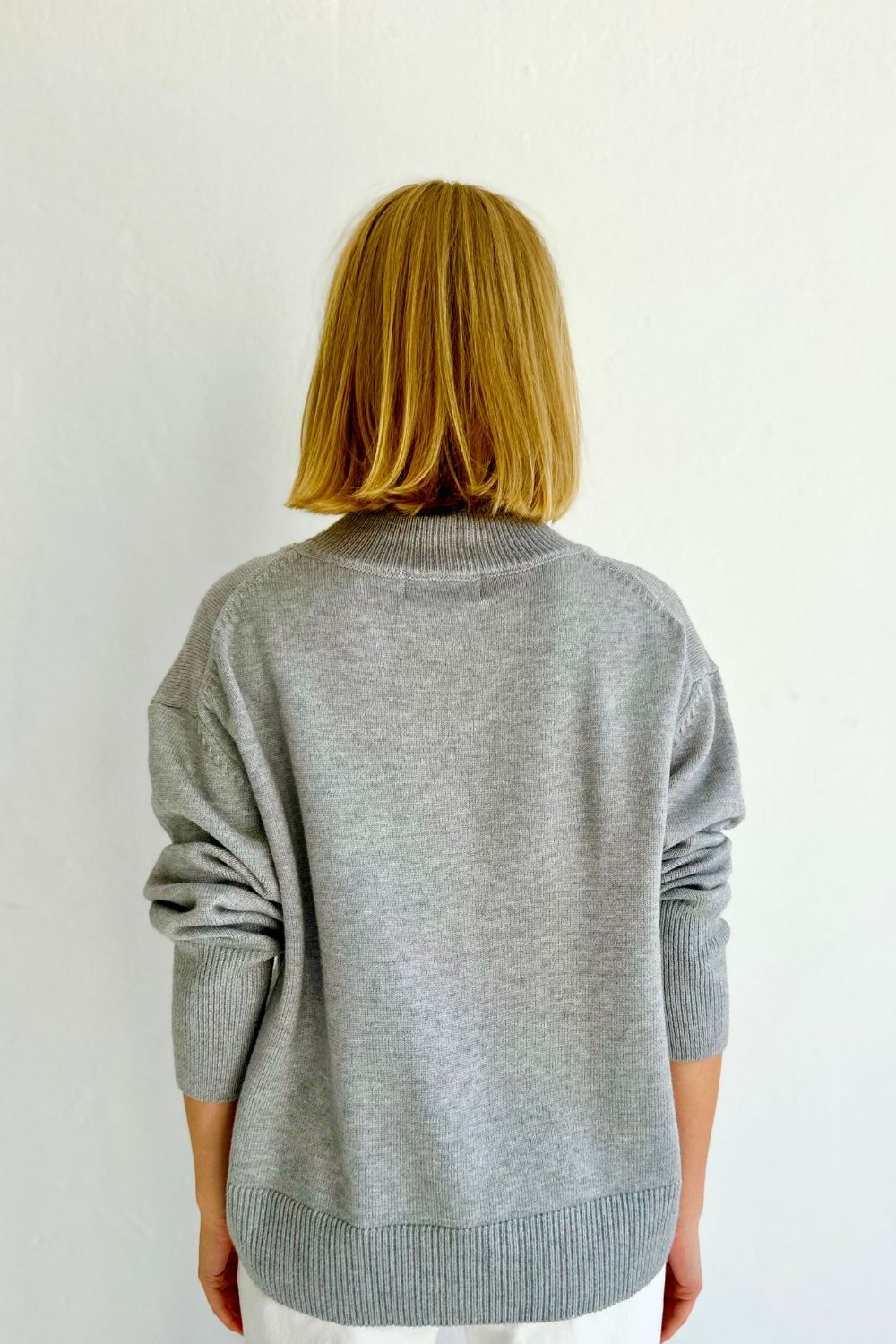 Coco Roll Neck - Grey