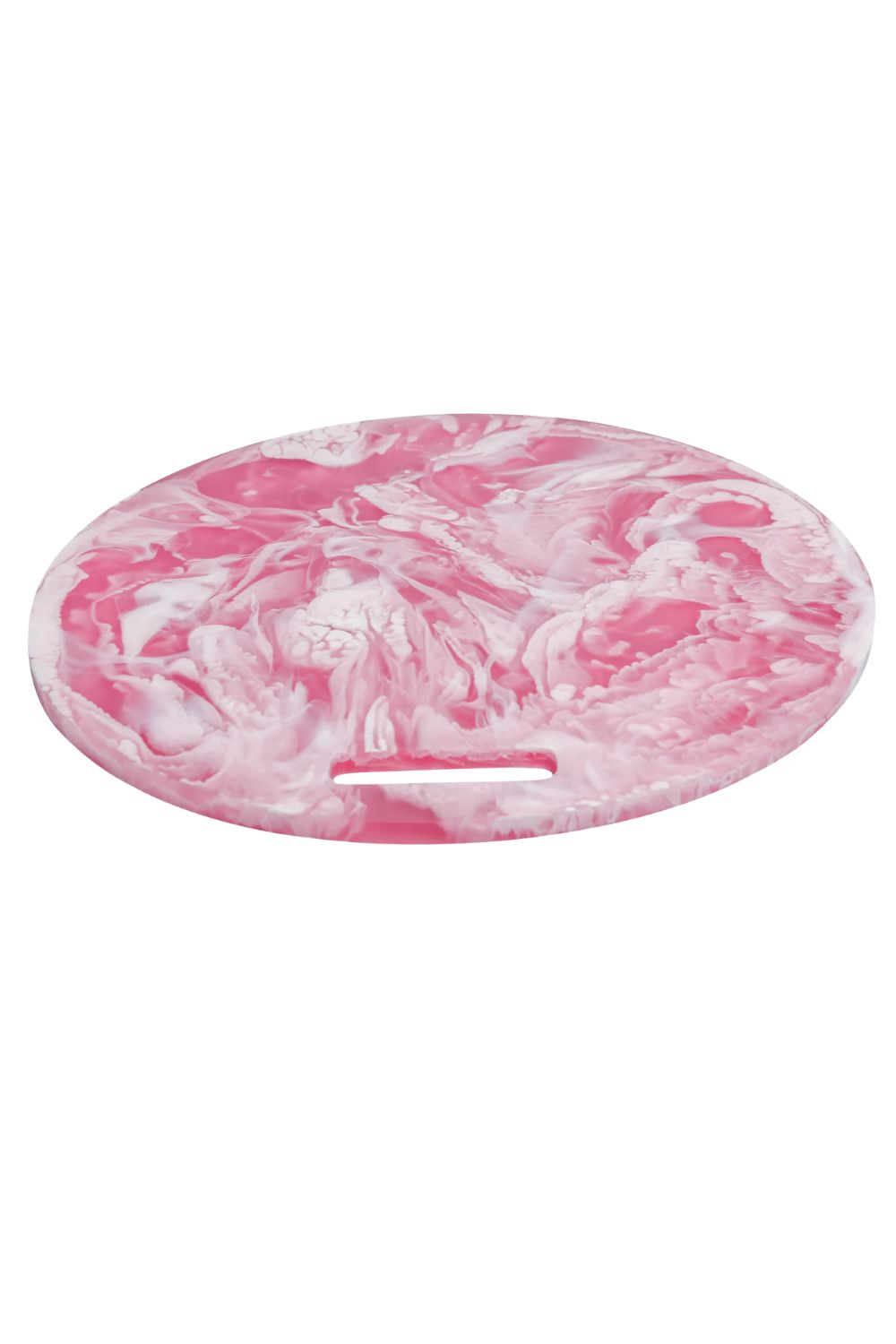 Classical Round Board-Pink Swirl