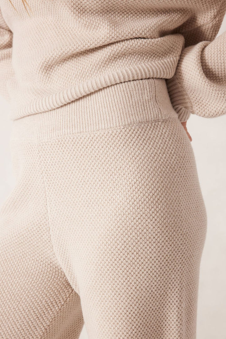 Soft Knit Pant - Oatmeal