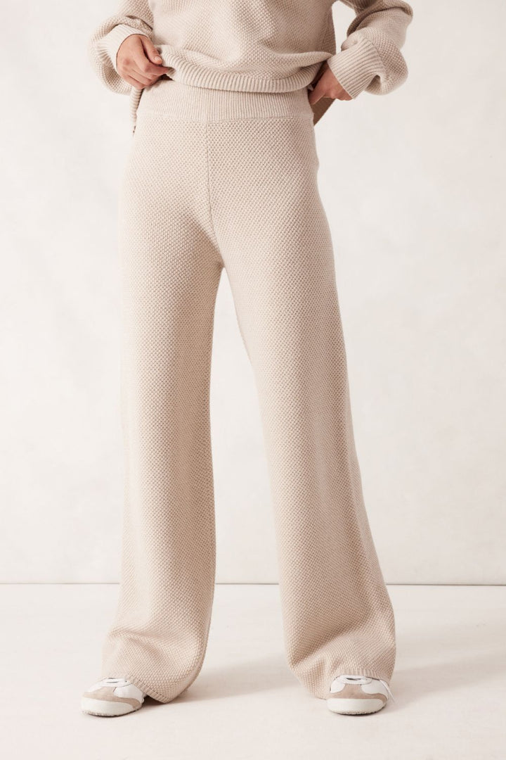 Soft Knit Pant - Oatmeal