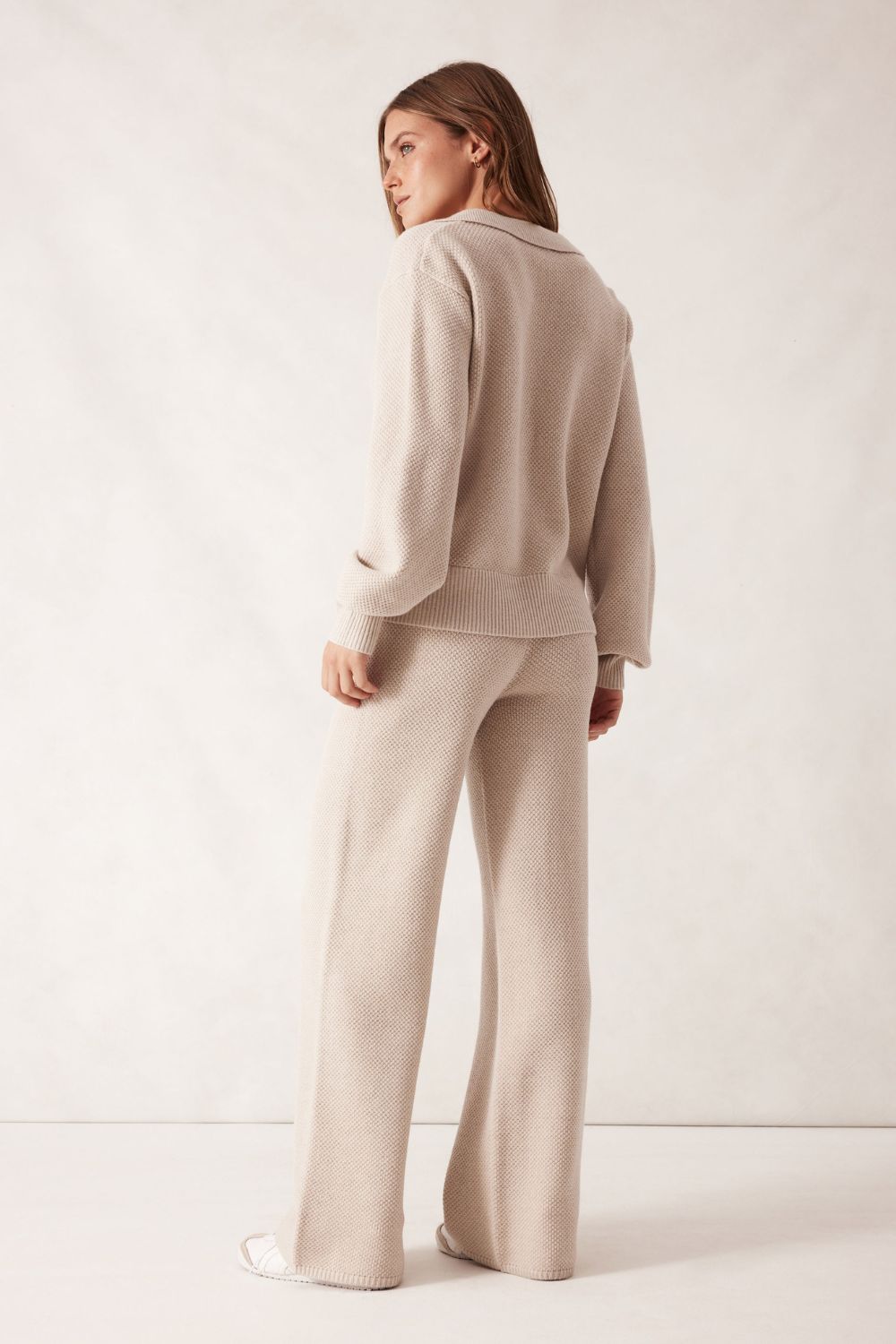 Soft Knit Pant - Oatmeal