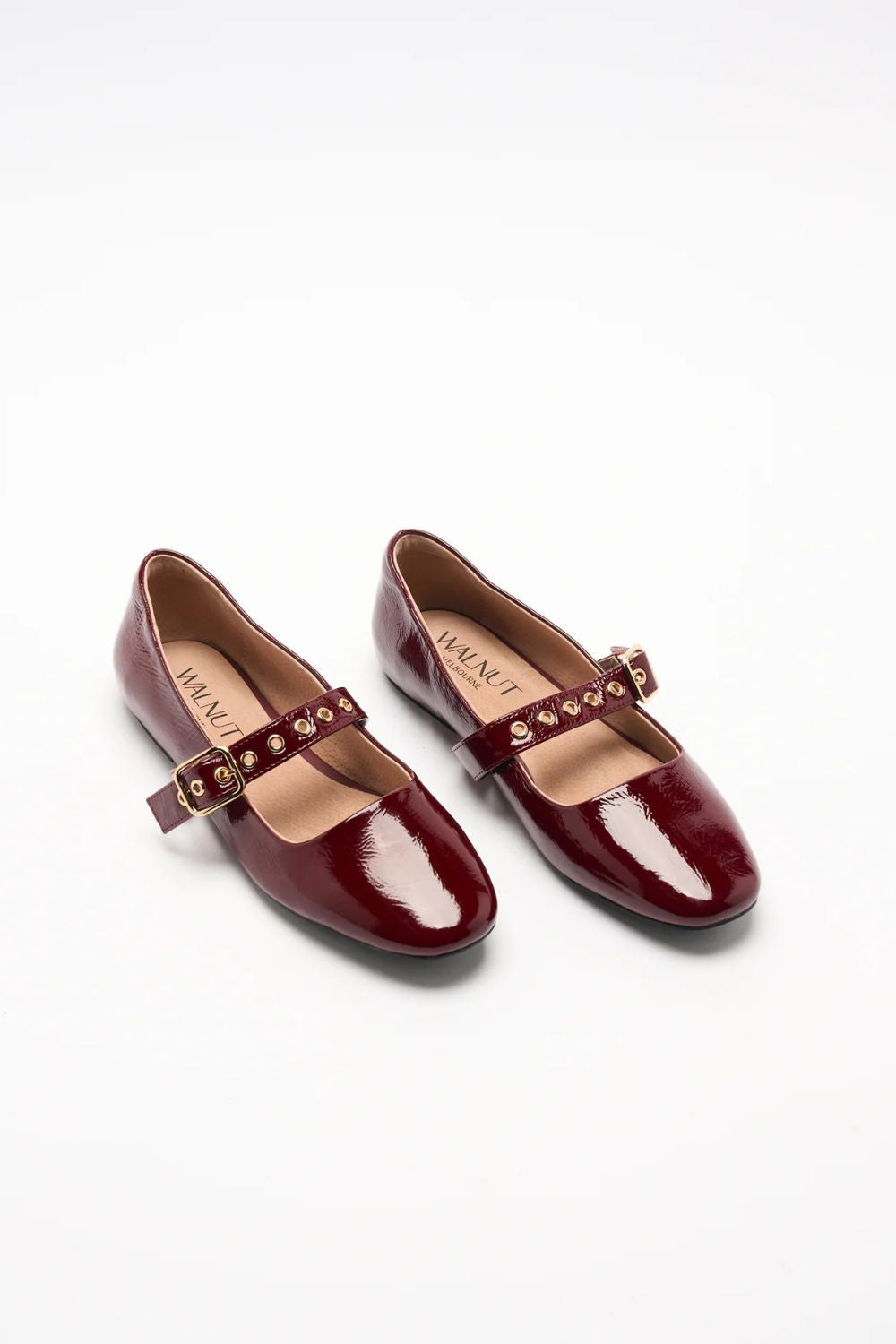 Bianca Leather Ballet - Red Patent