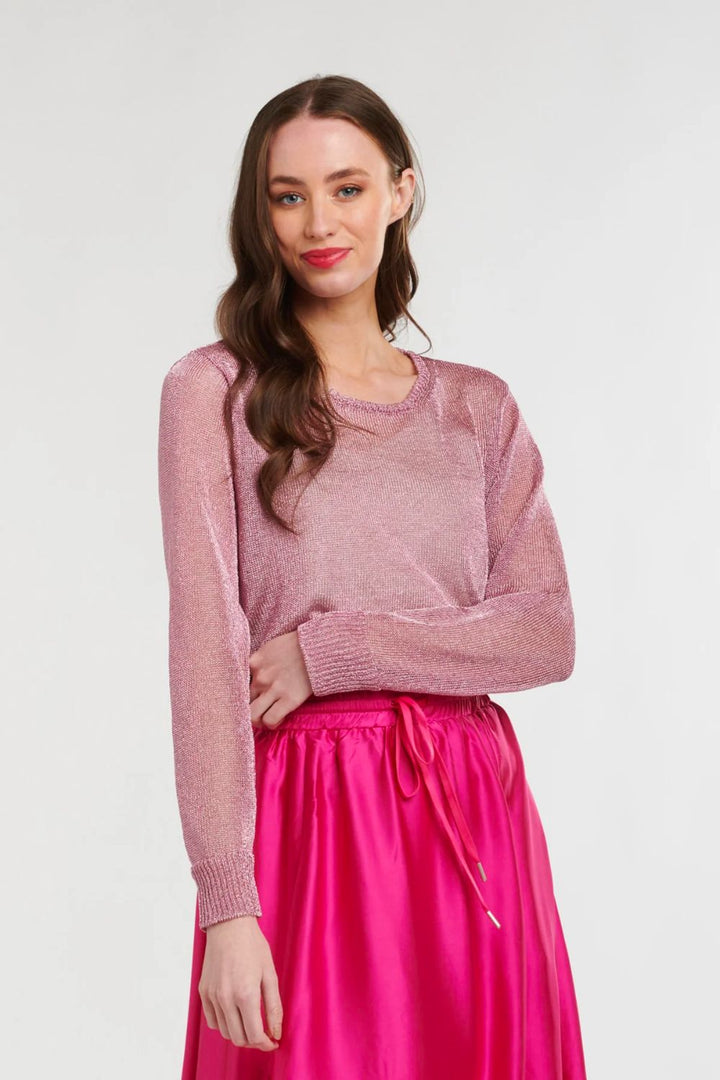 Adele Lurex Knit | ORCHID