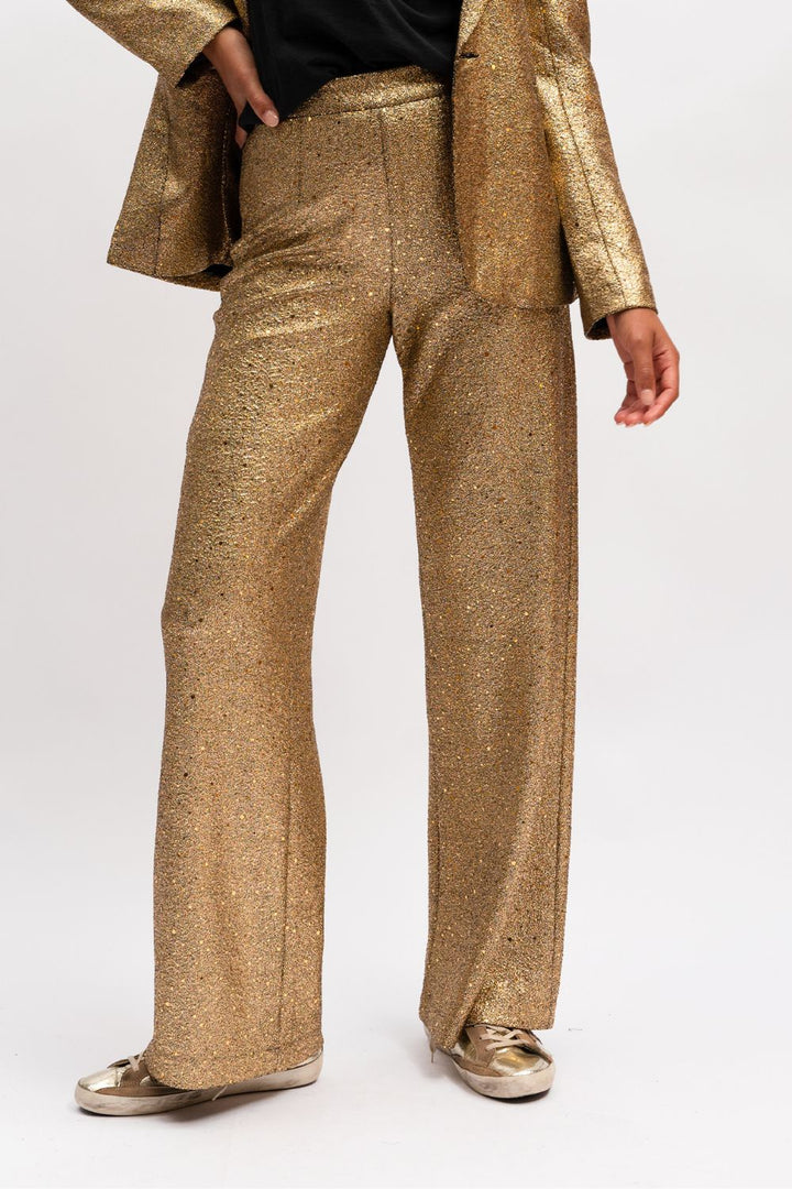Sonya Gold Shimmer Trouser