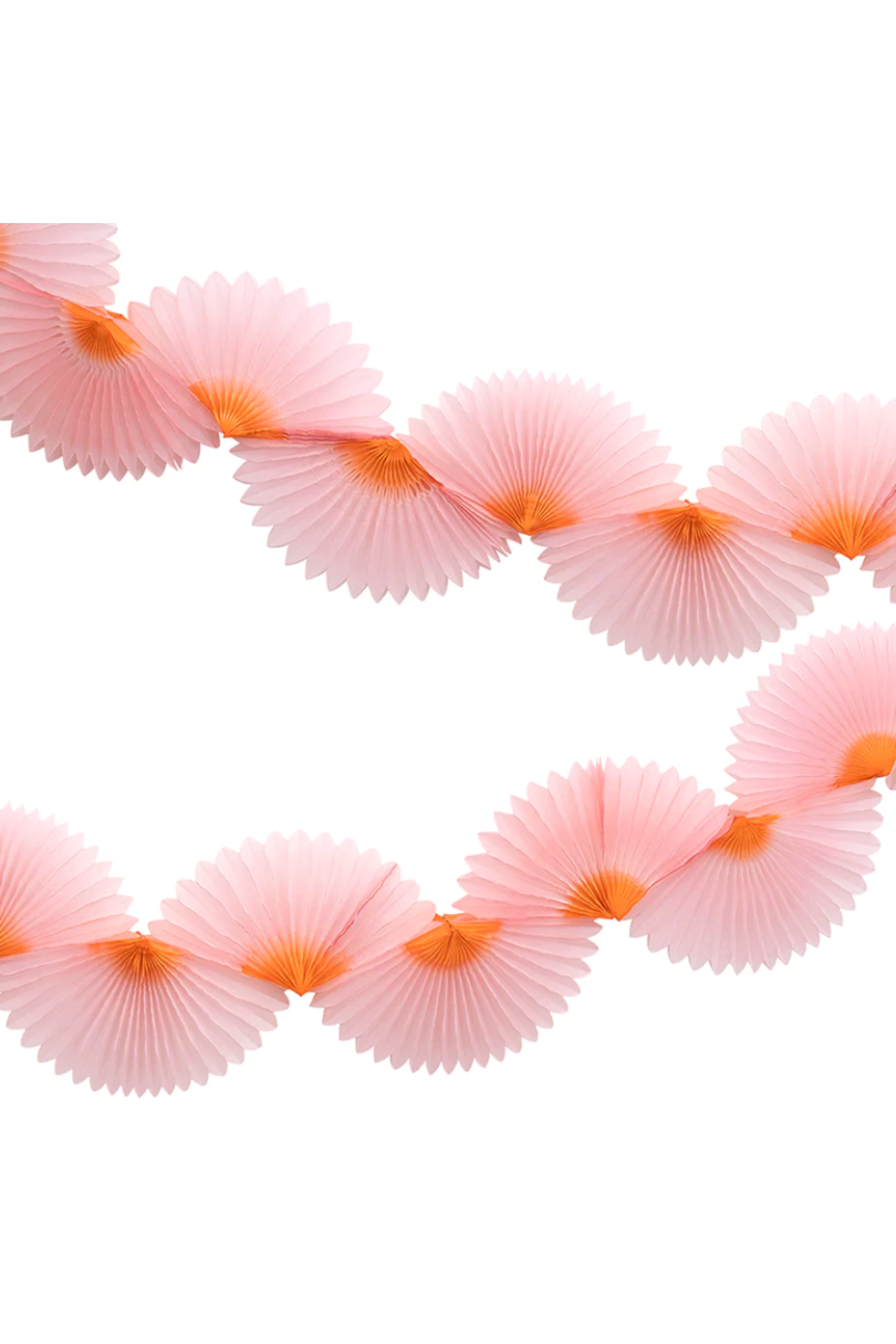 Pink Honeycomb Fan Garland - Pink
