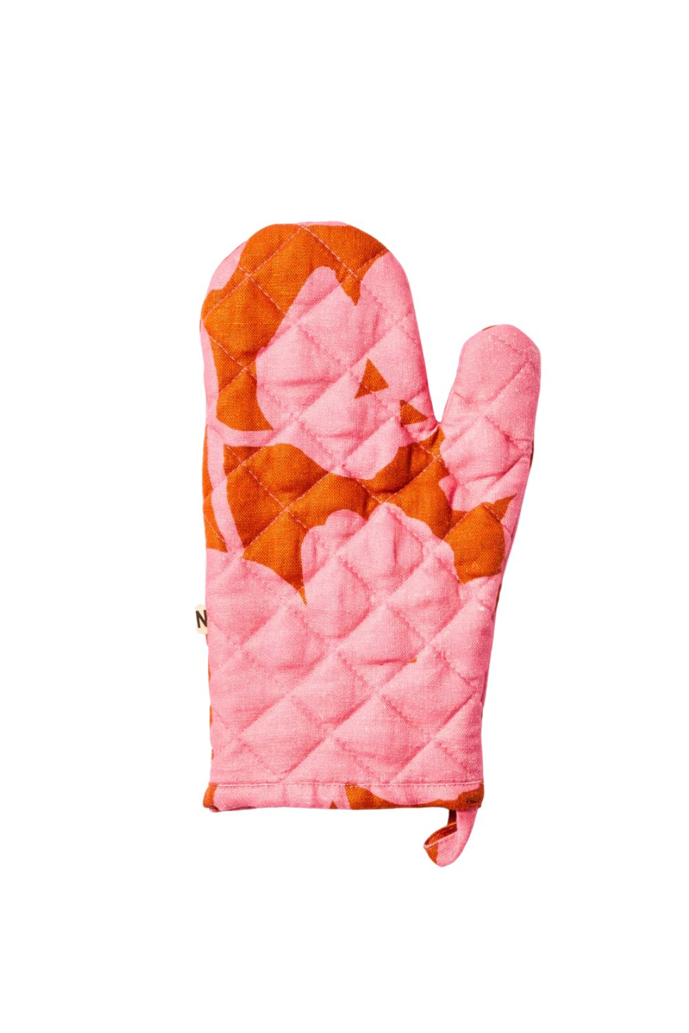 Carmine Pink Oven Mitt