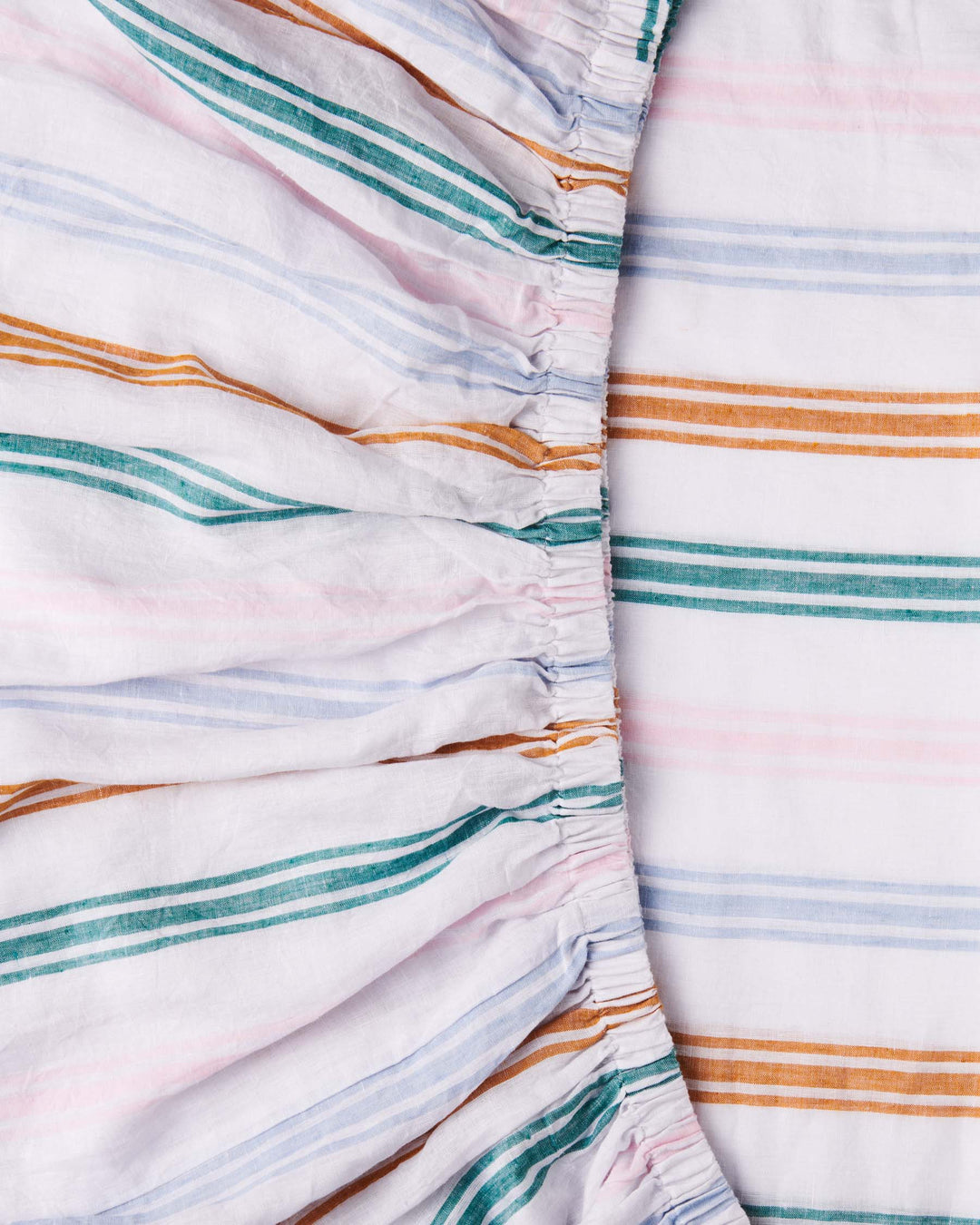 Siesta Stripe Linen Quilt Cover