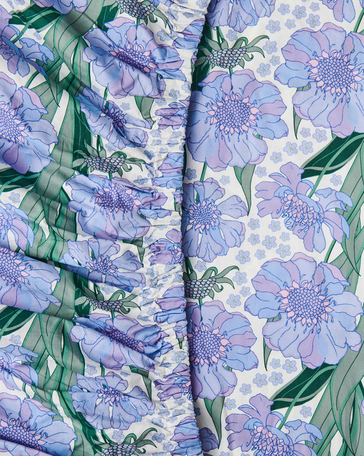 Tumbling Flowers Fittted Cotton Sheet