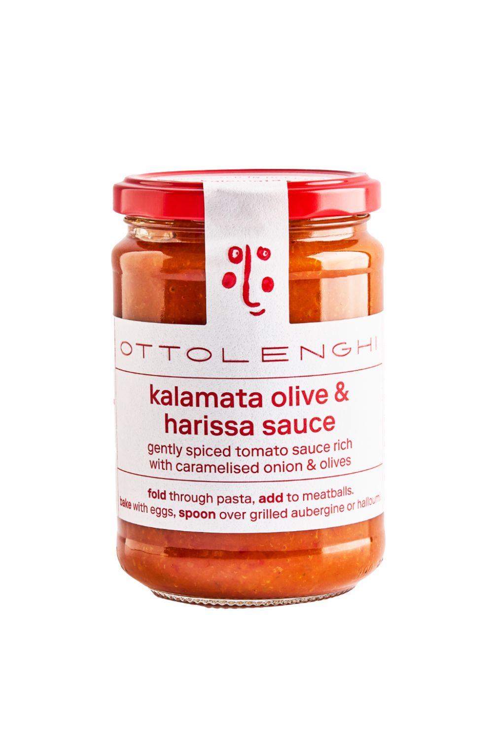 Ottolenghi Kalamata Olive and Harissa Sauce 350g