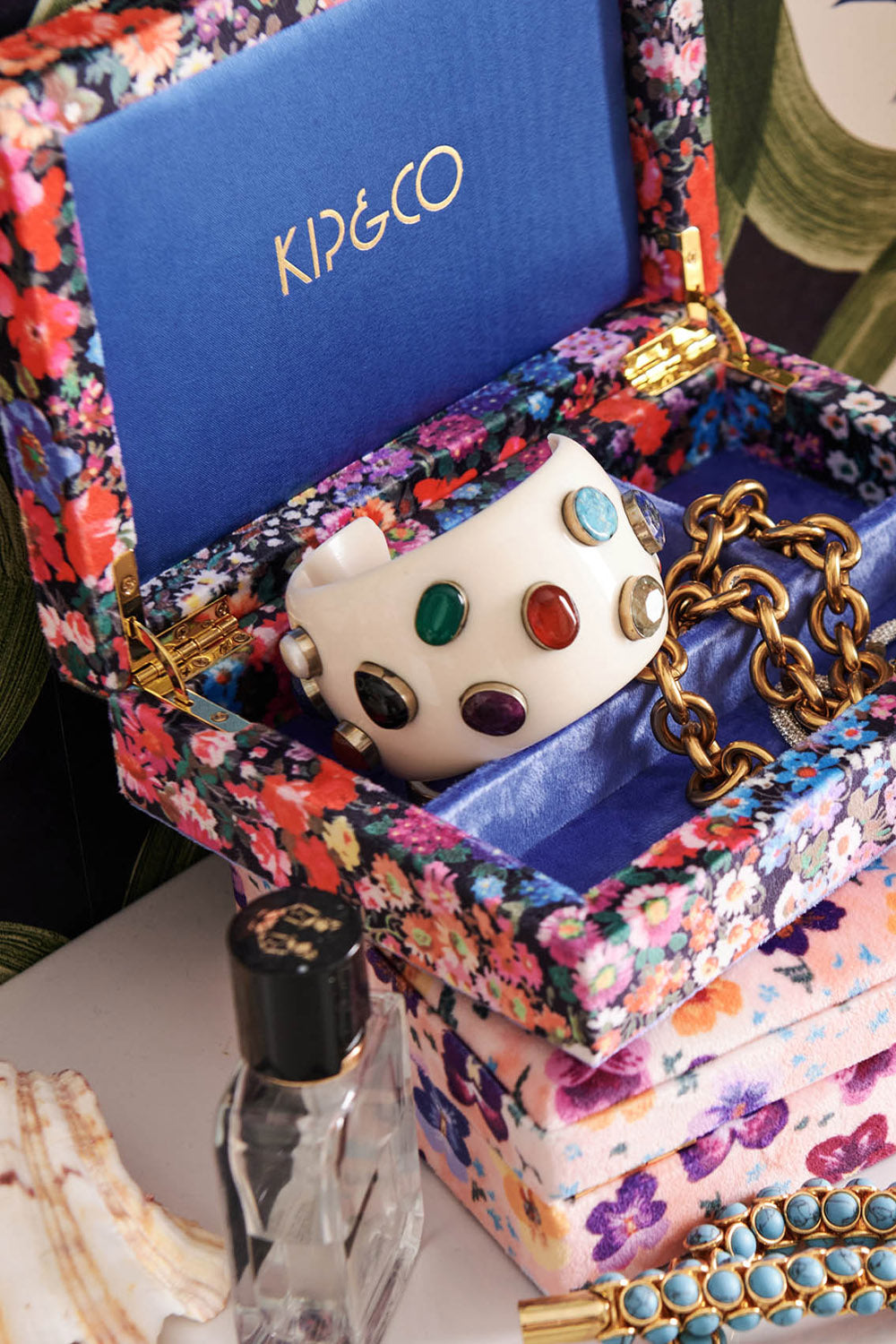 KIP & CO | Small Jewellery Box - Forever Floral