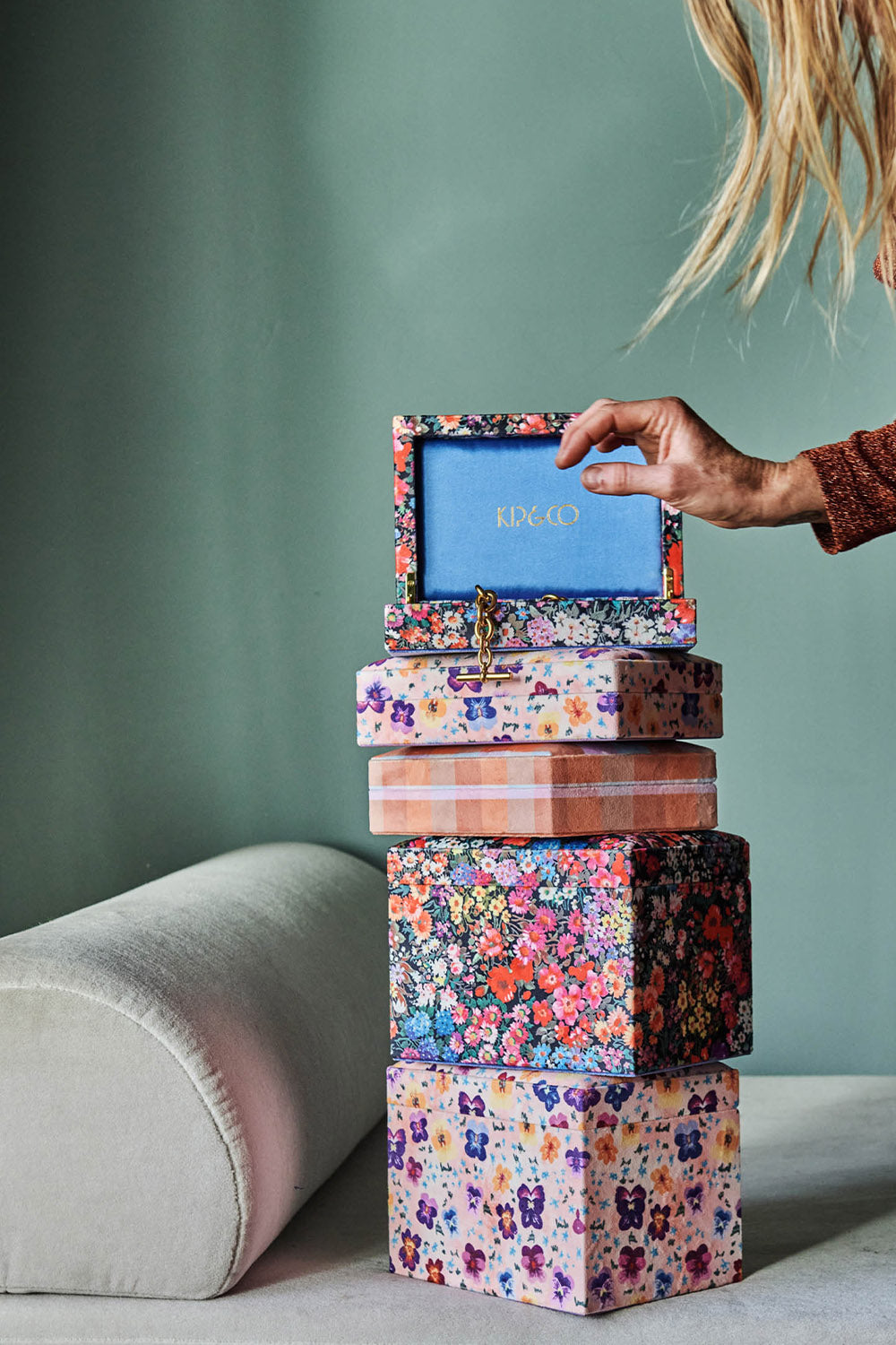 KIP & CO | Large Jewellery Box - Forever Floral