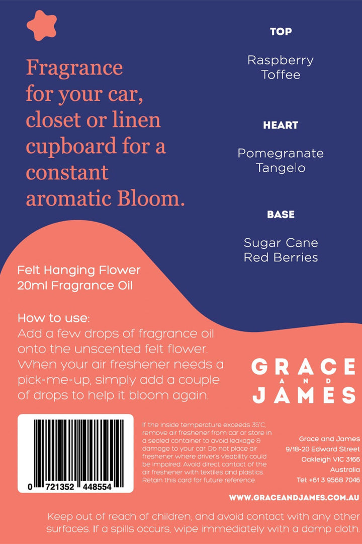 Bloom - Raspberry & Pomegranate 70 Hour Candle