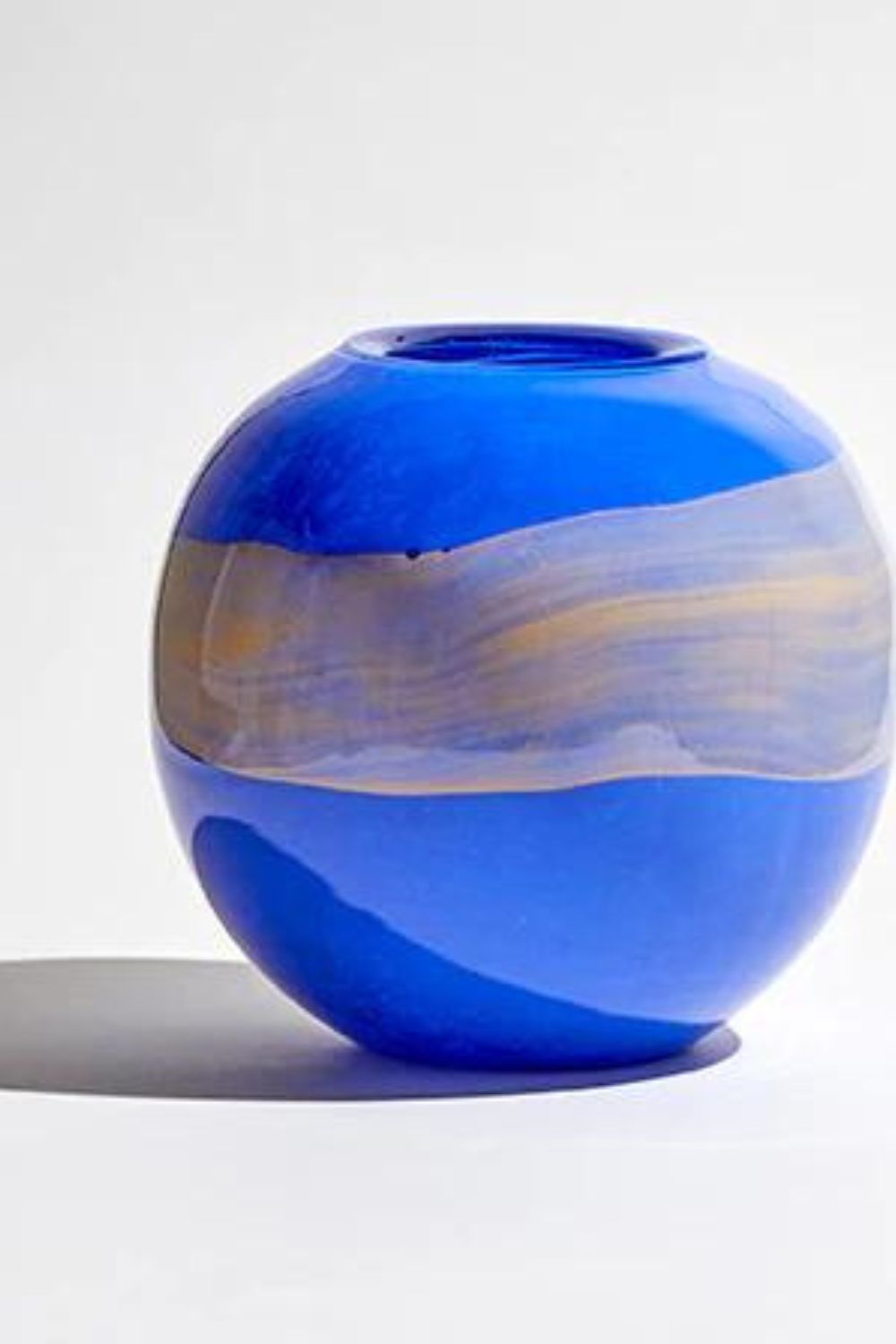 Large Wonder Vase - Cobalt / Natrual