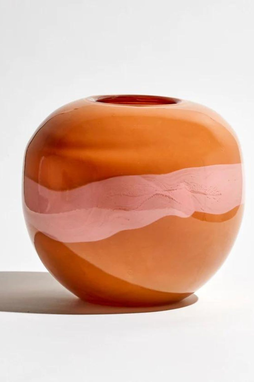 Large Wonder Vase - Rust / Pink
