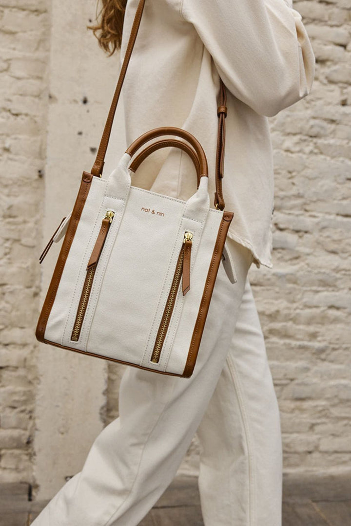 Nat & Nin - Mini Opera Canvas Cognac