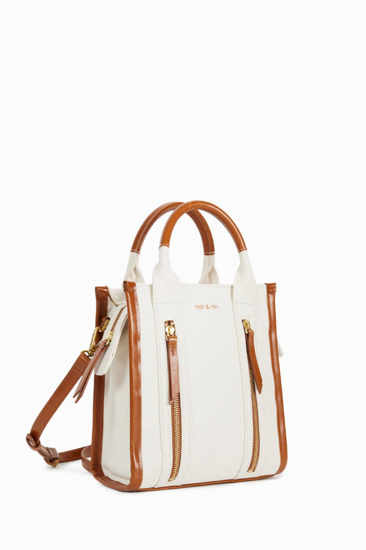 Nat & Nin - Mini Opera Canvas Cognac