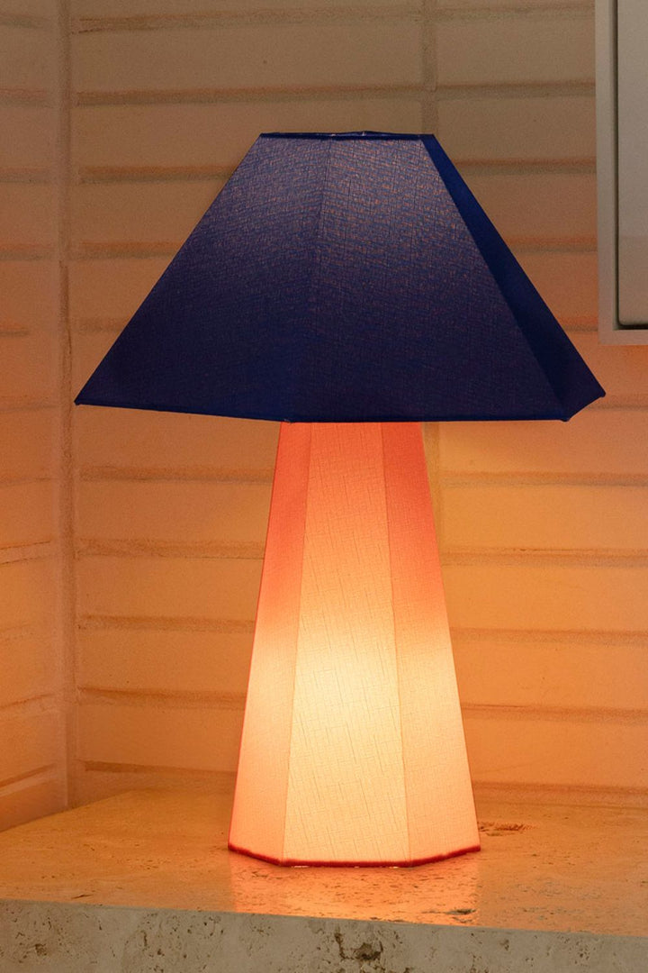 BLAKE TABLE LAMP - AZURE PETAL