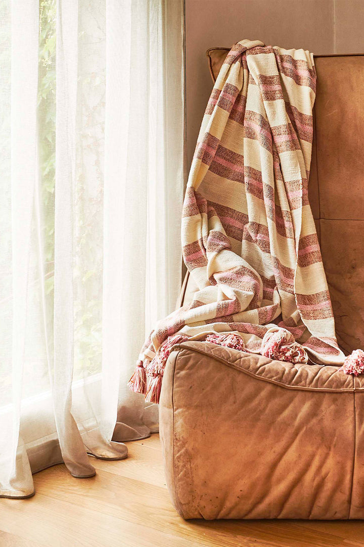 Foxy Stripe Casablanca Stripe Throw