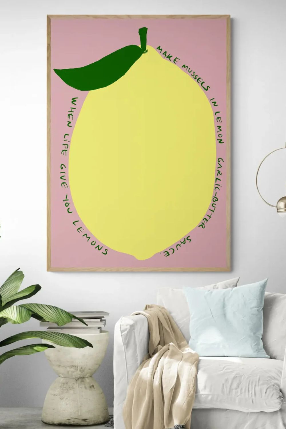 WHEN LIFE GIVES YOU LEMONS
