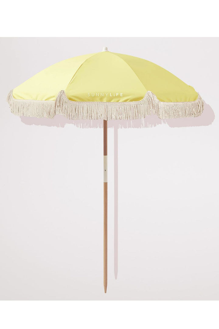 Luxe Beach Umbrella Limoncello