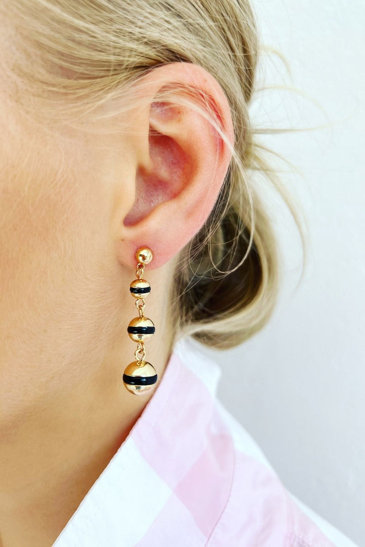 Midnight Sphere Earrings