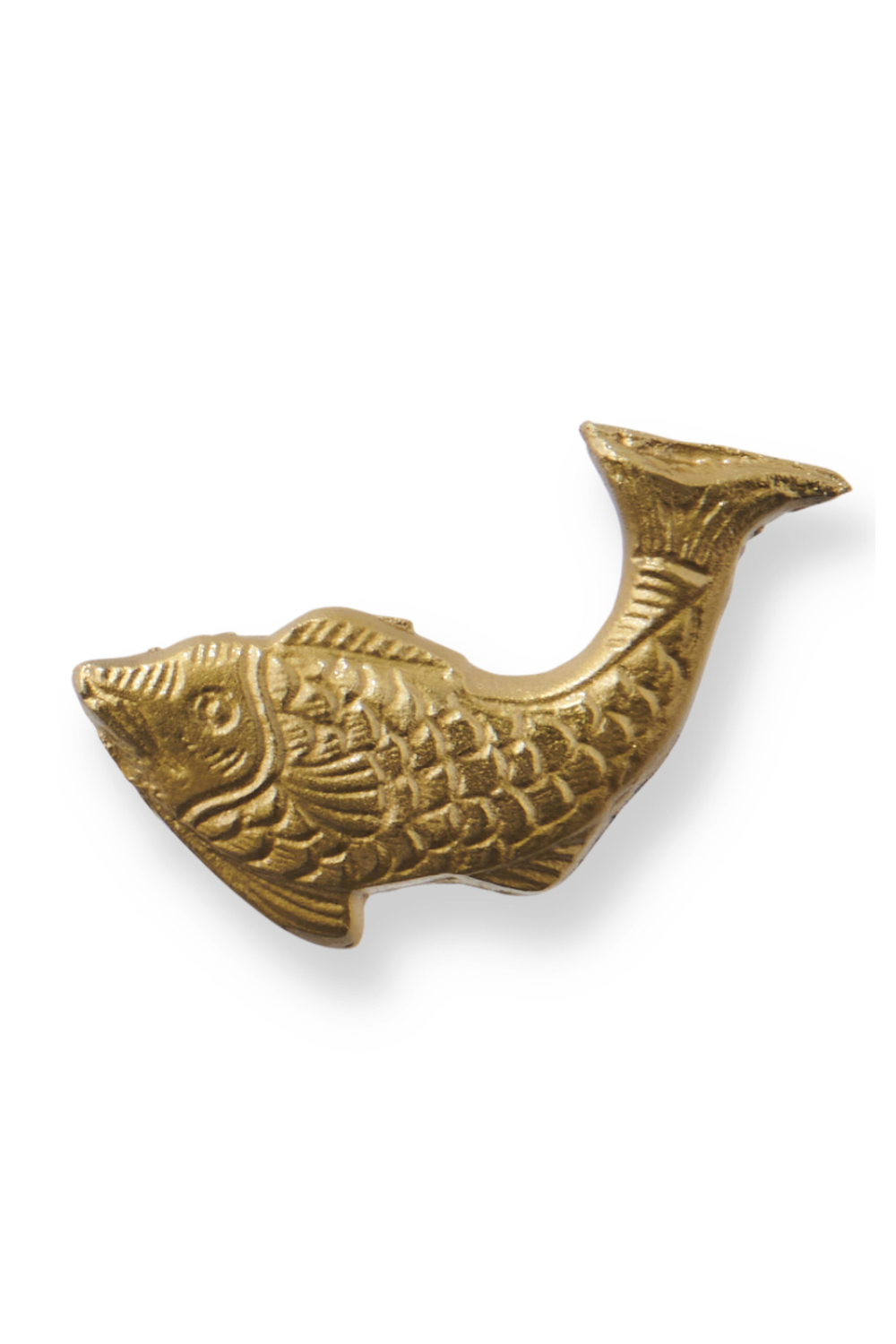 Fish Brass Napkin Rings One Size