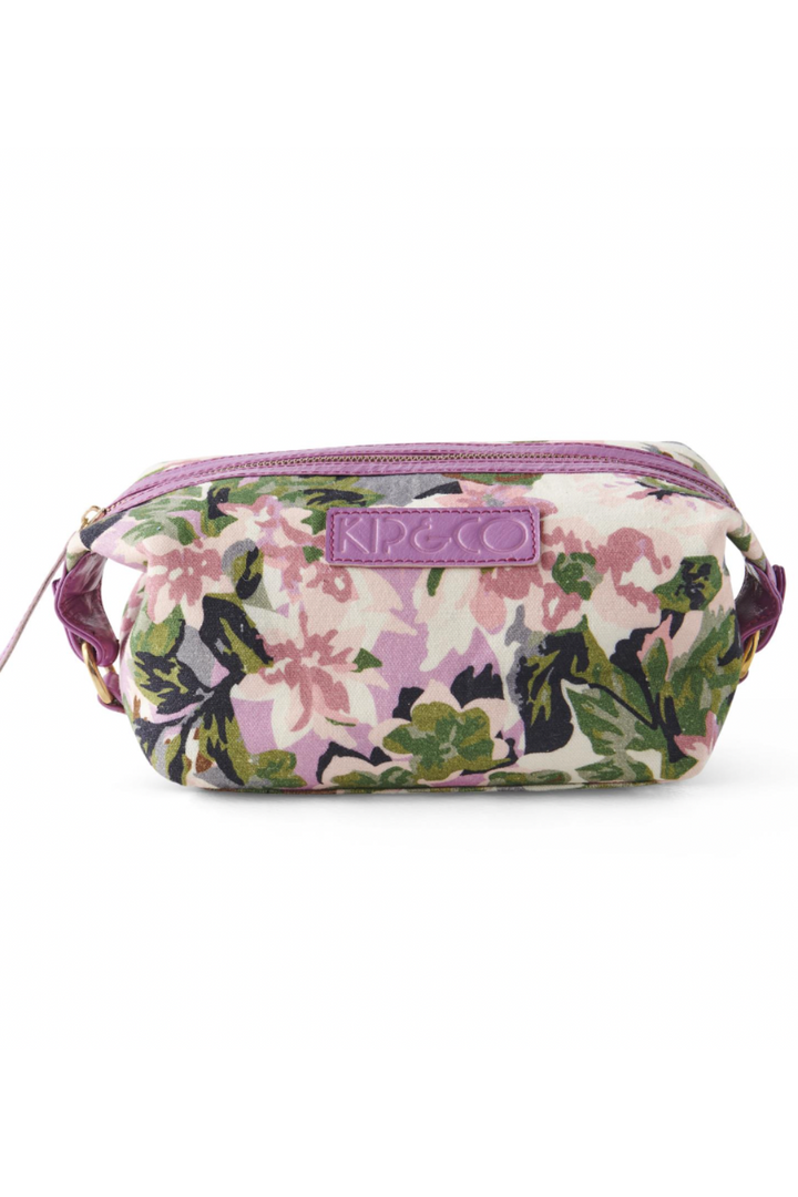 Garden Path Floral Toiletry Bag One Size