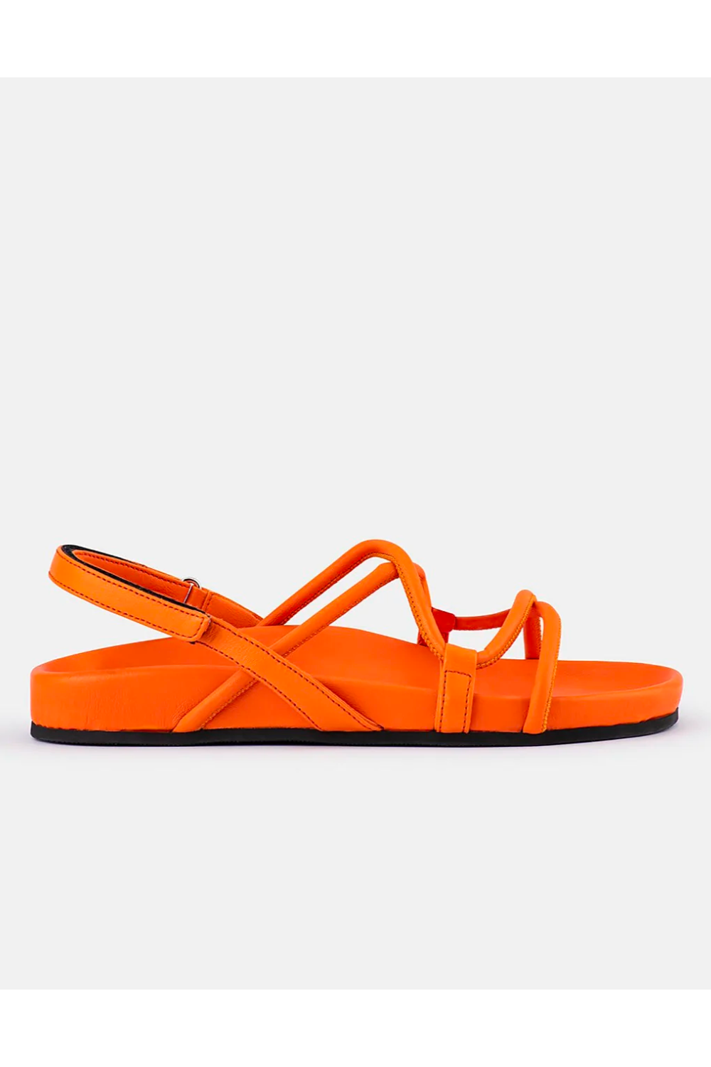 Isabel - Orange Leather