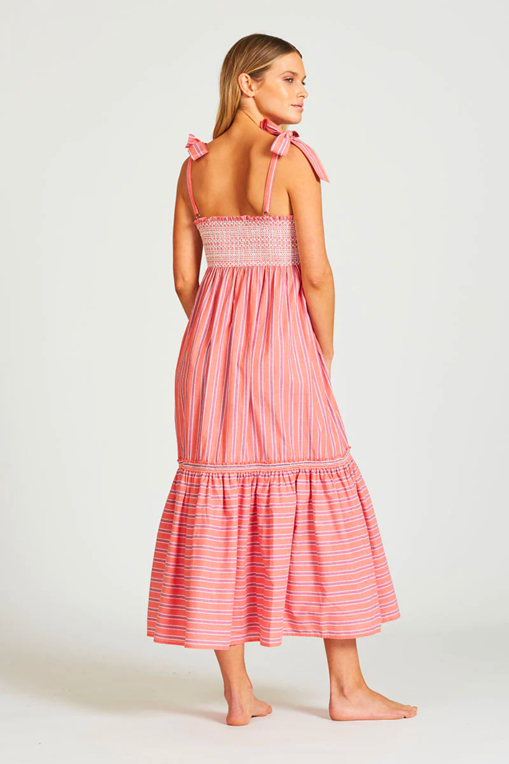 The Skirt Dress - Coral