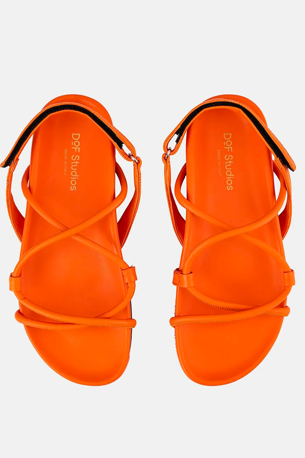 Isabel - Orange Leather