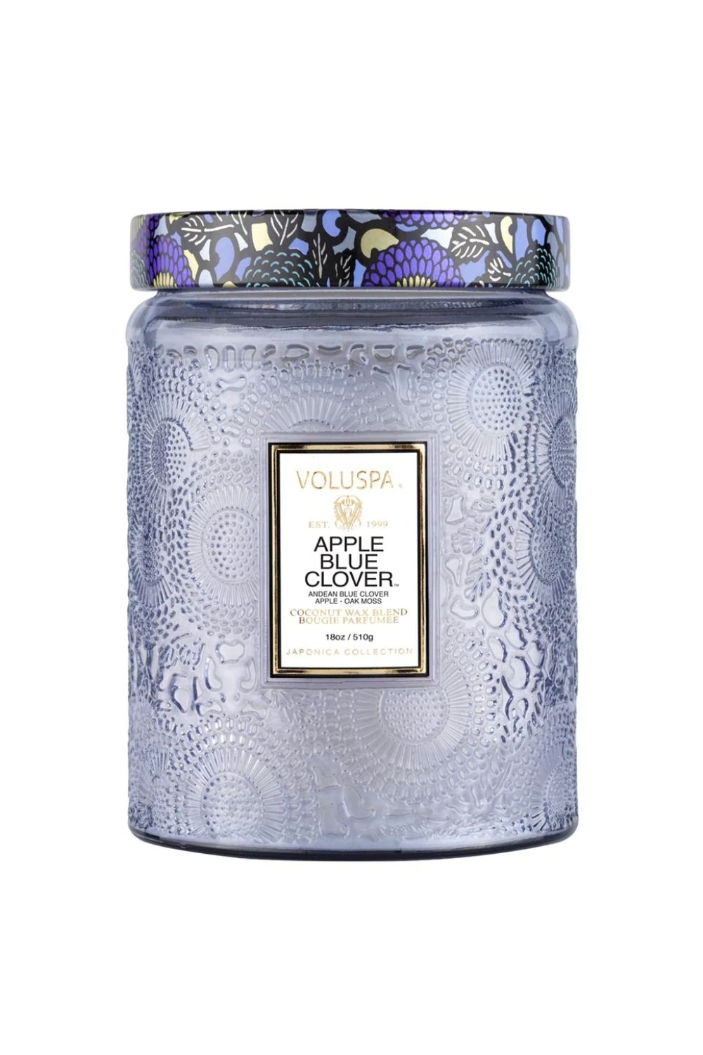 VOLUSPA Apple Blue Clover 100hr Candle