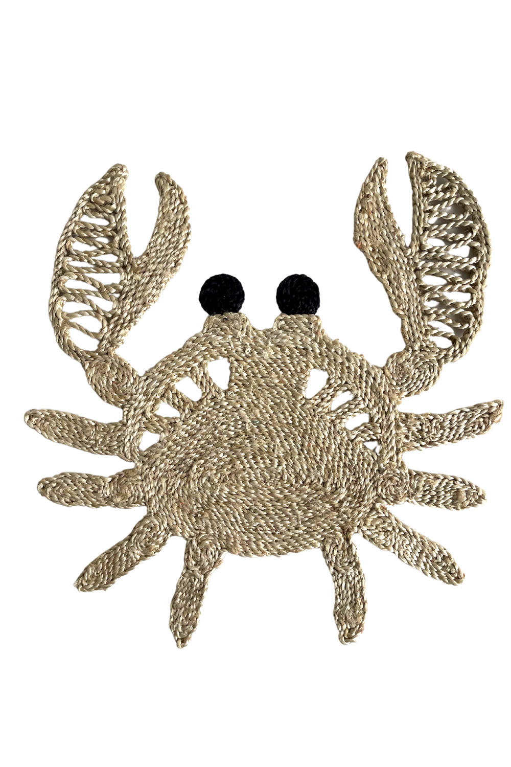 Natural Crab placemat - Red