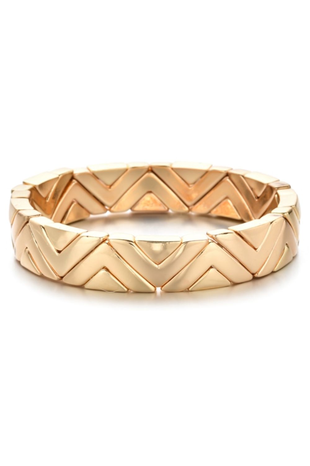 Puzzle bracelet - gold