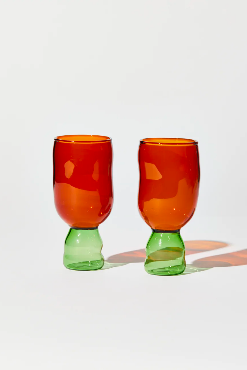 SHOW PONY GLASSES - AMBER SET