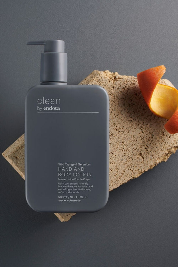 CLEAN by endota  Wild Orange & Geranium Hand & Body Lotion 500ml