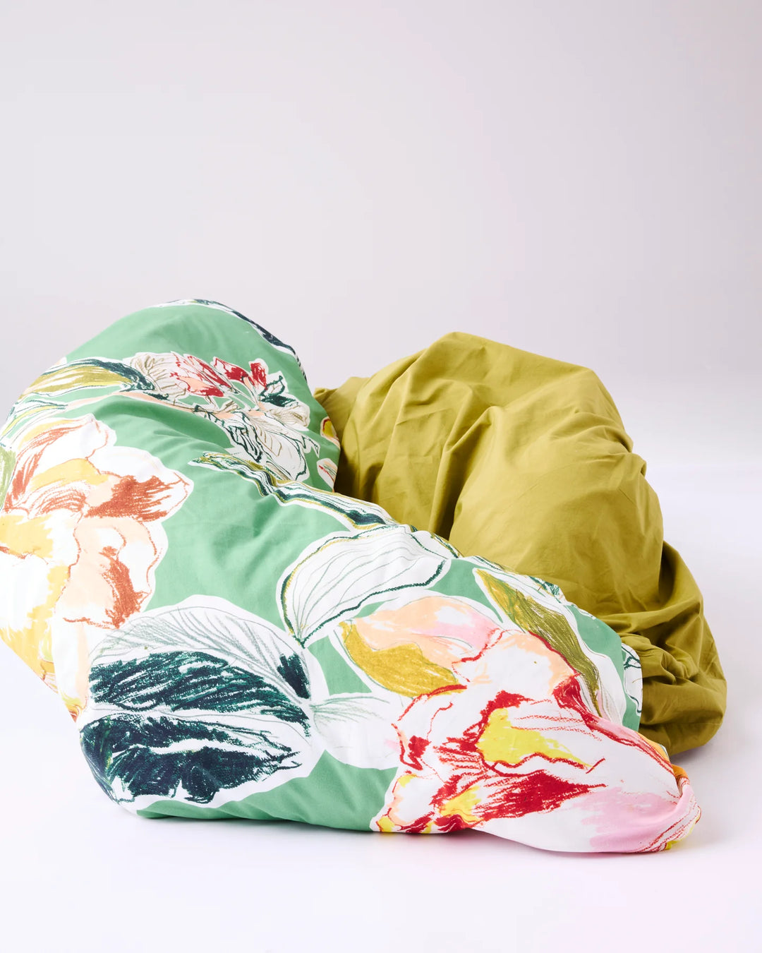 Somerset Green Organic Cotton Quilt Cover