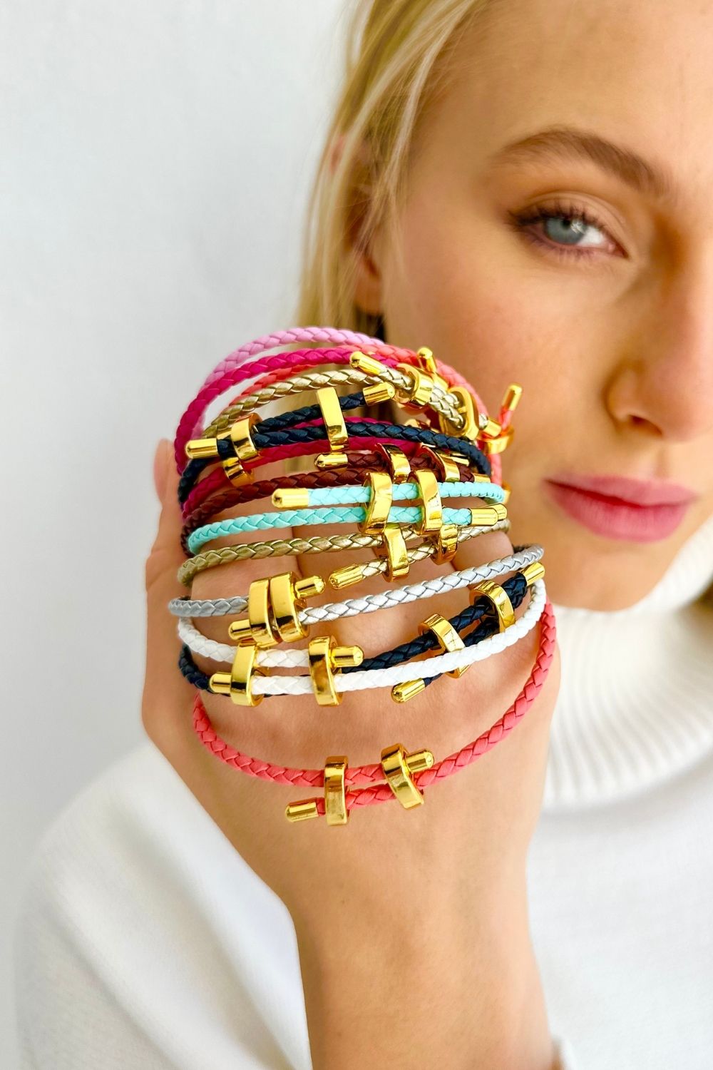 SILVER ROPE BRACELET