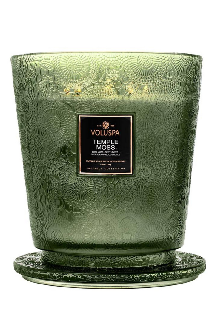 VOLUSPA Temple Moss 250hr Hearth Candle