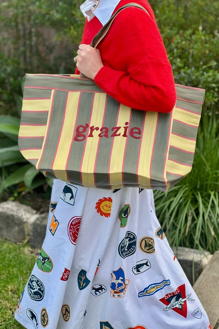GRAZIE RECYCLED SHOPPER TOTE