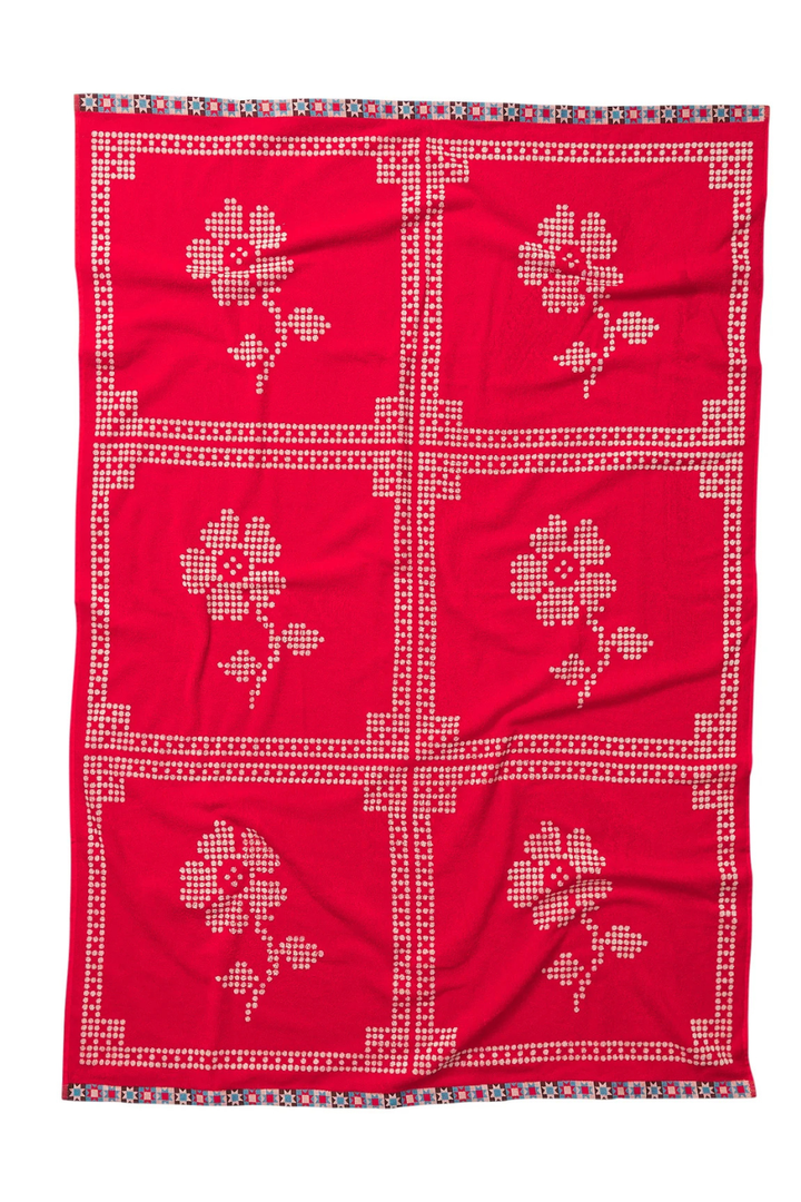 Bonny Bath Sheet - Poppy