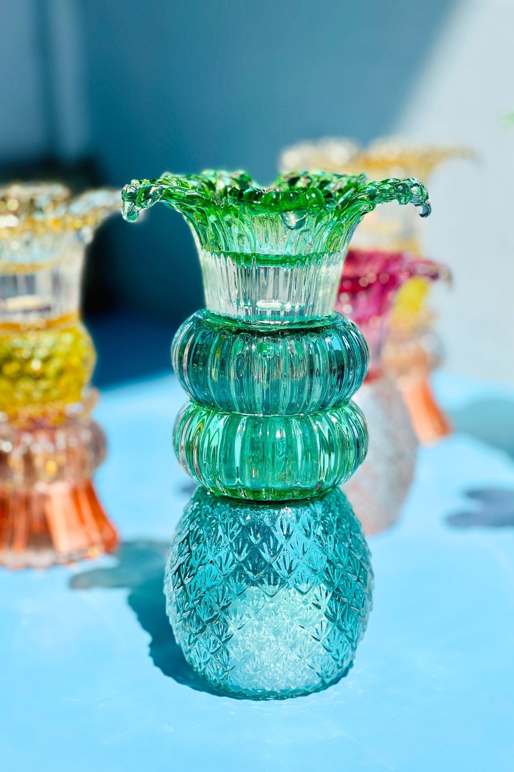 Green Pineapple  Stick Holder