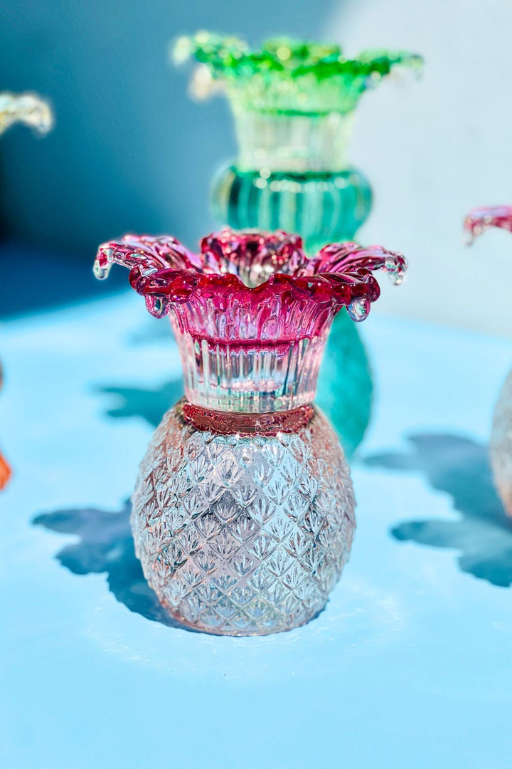 Pink Pineapple  Stick Holder