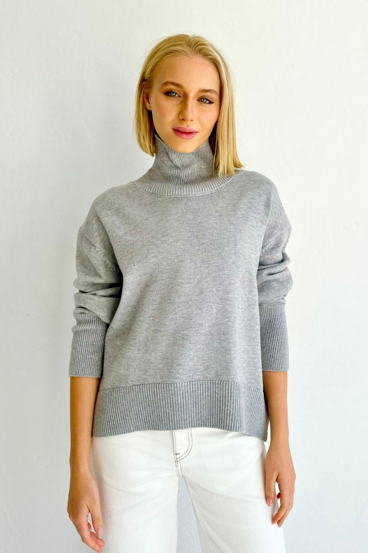 Coco Roll Neck - Grey