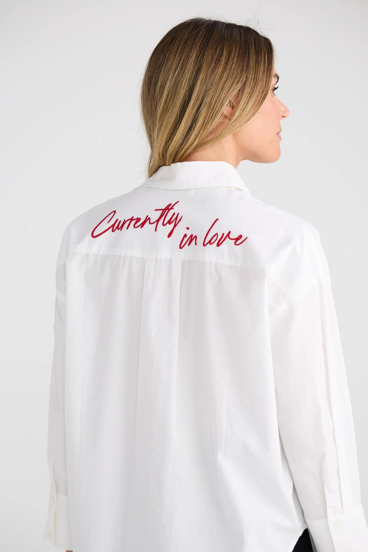 THEA SHIRT WHITE IN LOVE