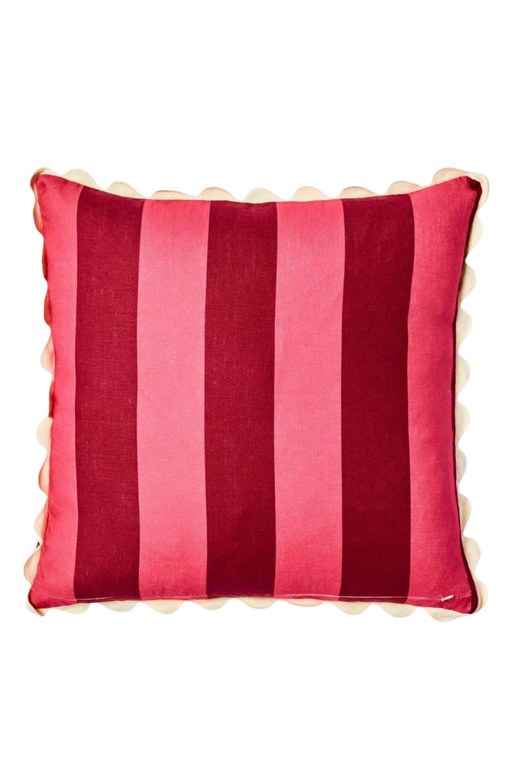 Big Stripe Cerise Cushion