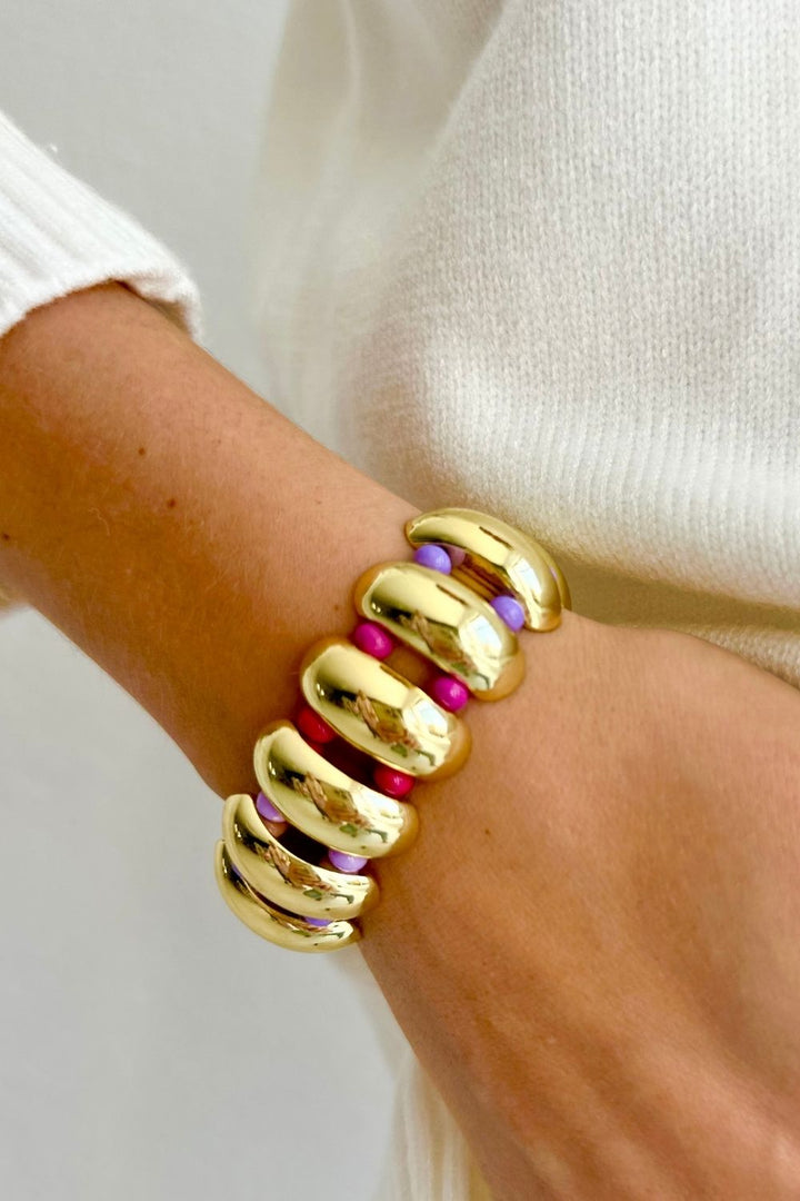 Kaia bracelet - Berry